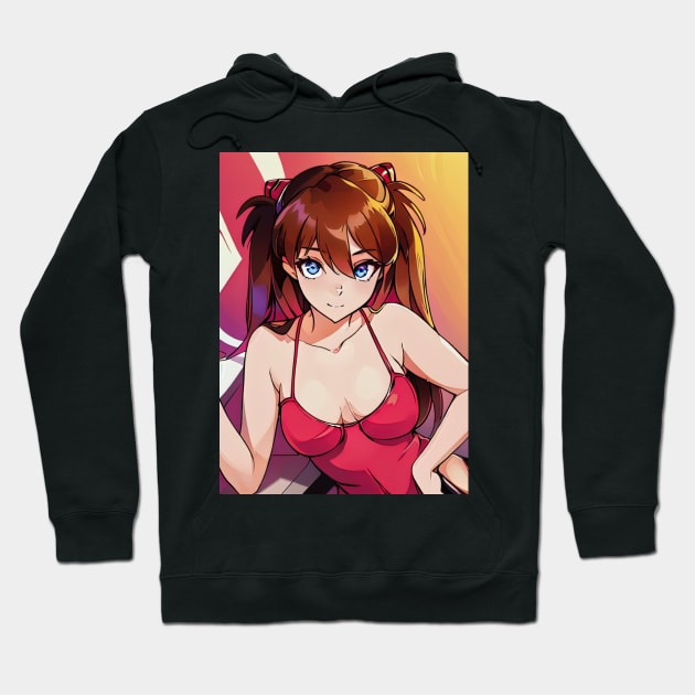 Asuka Langley Hoodie by mindworldz